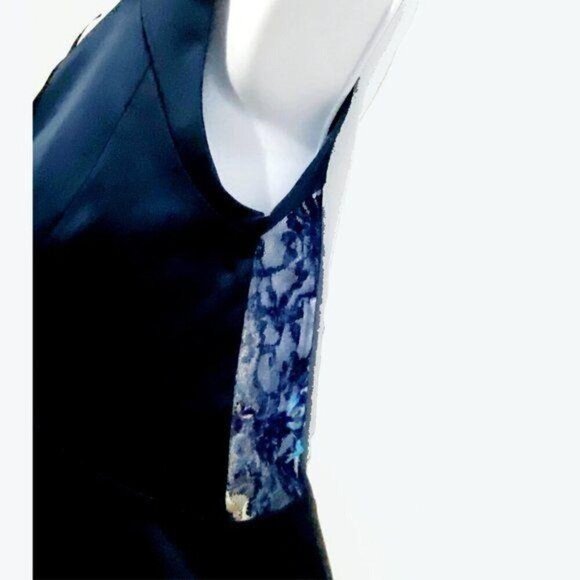 Black Halo Jagger Sheath Dress in Indigo, size 0 - Picture 6 of 12